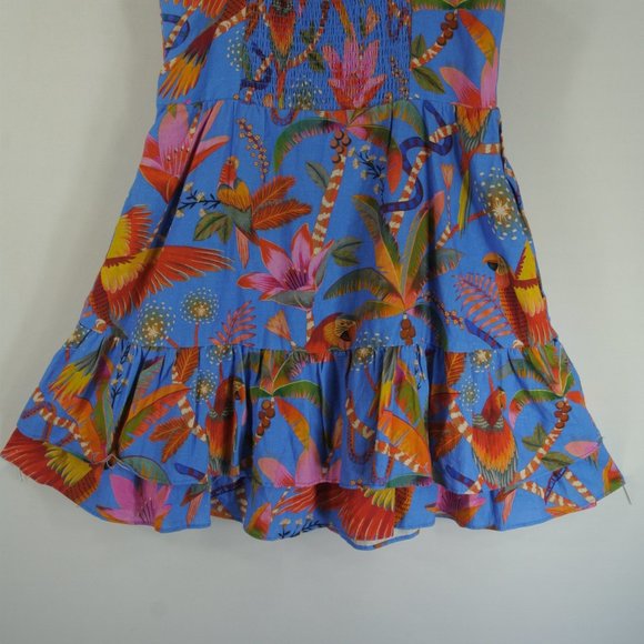 NEW Farm Rio Macaw Party Mini Dress size S #2909 - Picture 8 of 11
